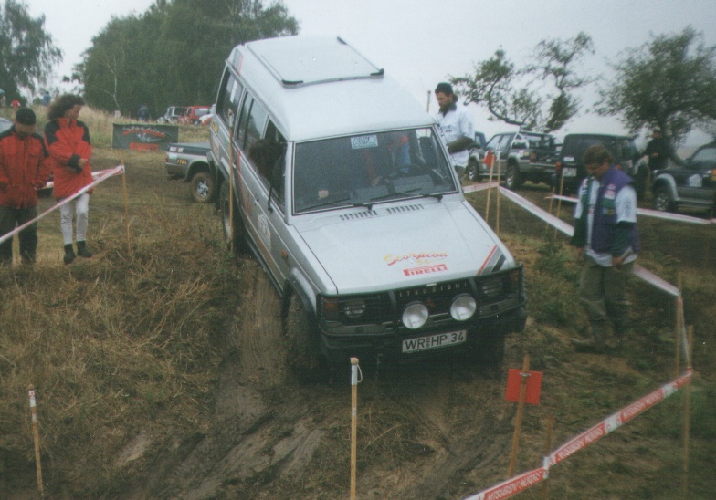 Mitsubishi-Trial in Aspenstedt